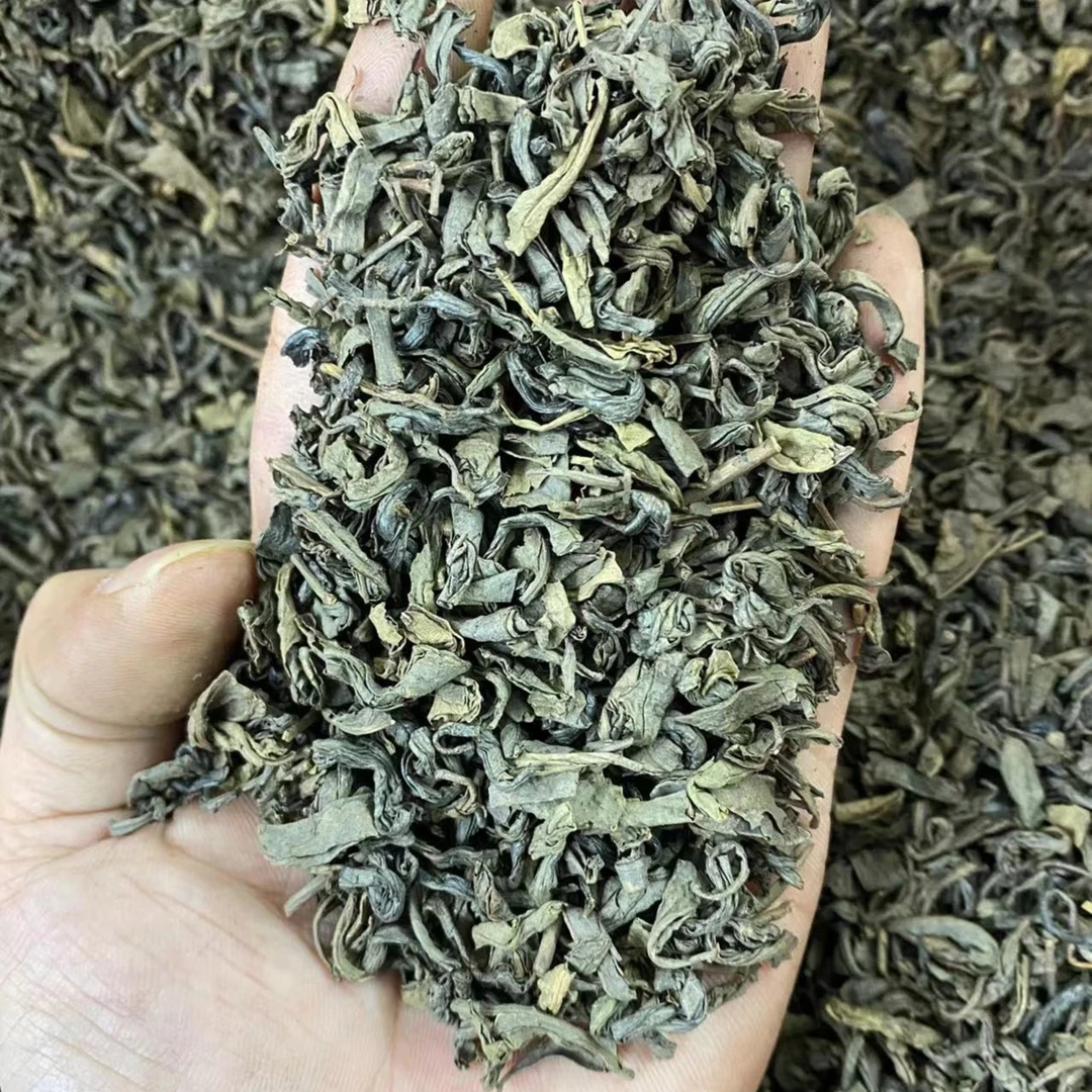 2022 揭阳炒茶 带茶芯 土山炒茶 500克-1000克 翠芽 青绿茶