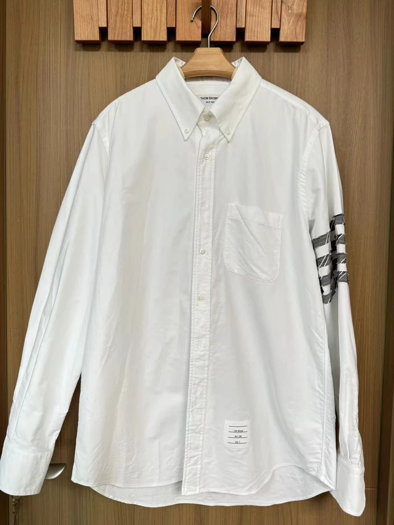 THOM BROWNE 汤姆.布朗 TB四条杠牛津长袖衬衫/4码/99新