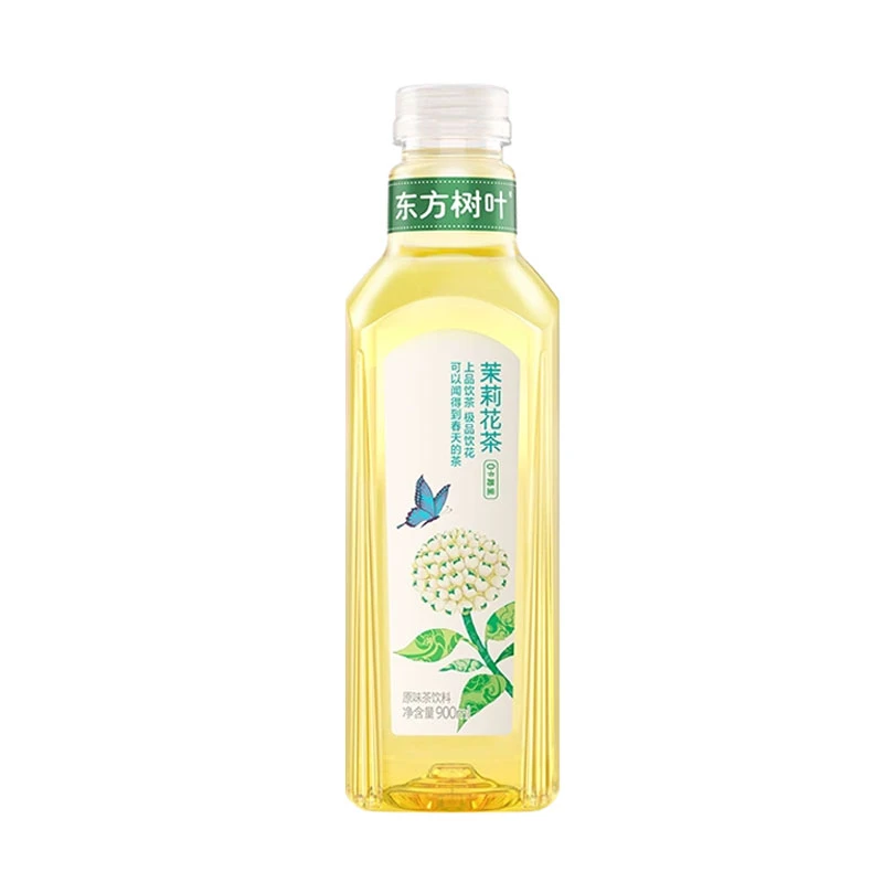 农夫山泉东方茶饮无糖茶饮料茉莉花茶900ml/瓶装青柑普洱