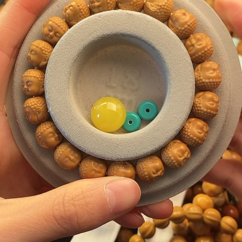 【闪购商品】猴头核桃吊坠阿*呀宝宝佛