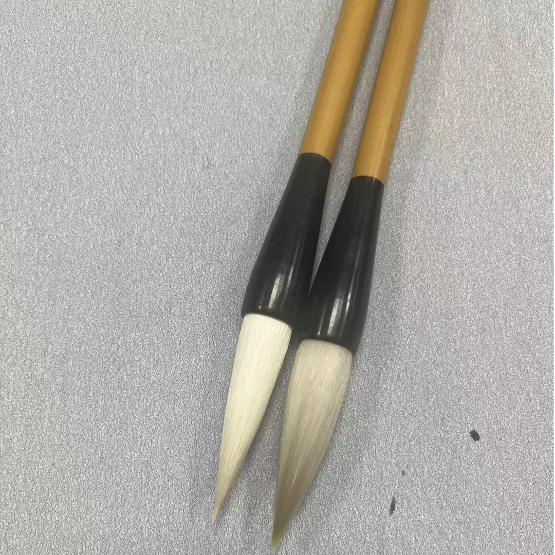 建德堂 狼羊兼毫 出峰5.5cm 口径1.3cm 适合写 行 草 篆 隶