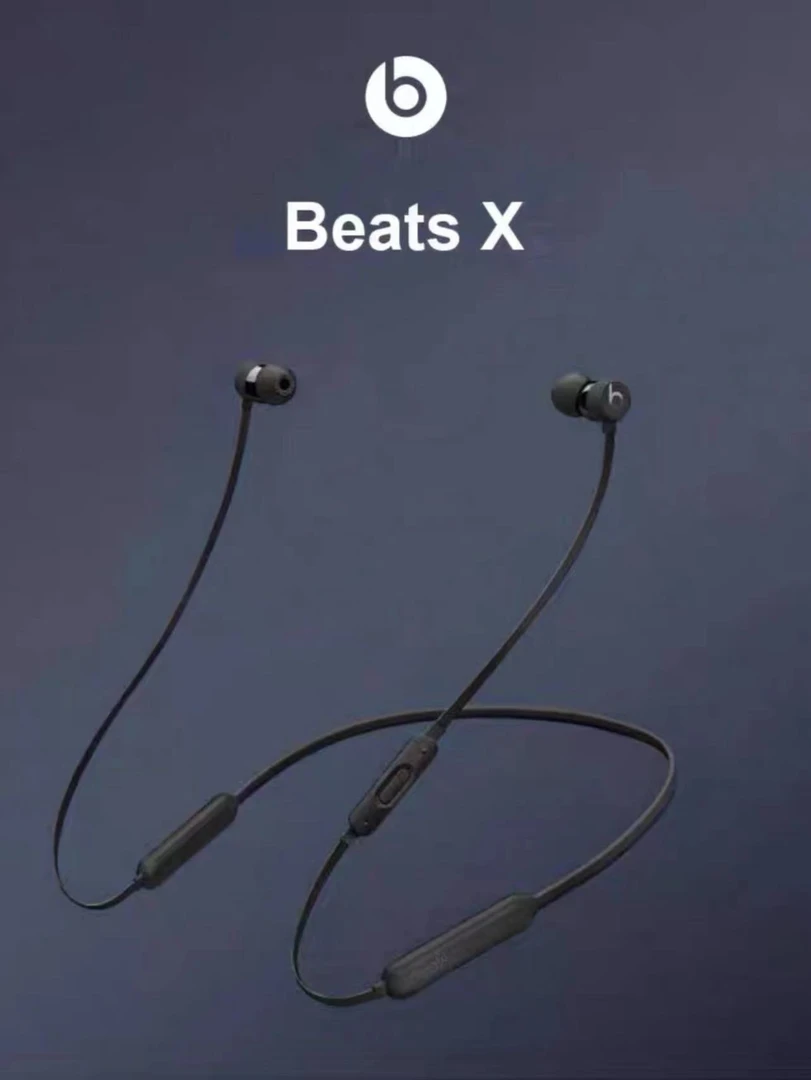 95新 BEATS Beats X 无线蓝牙耳机运动麦可通话后绕式