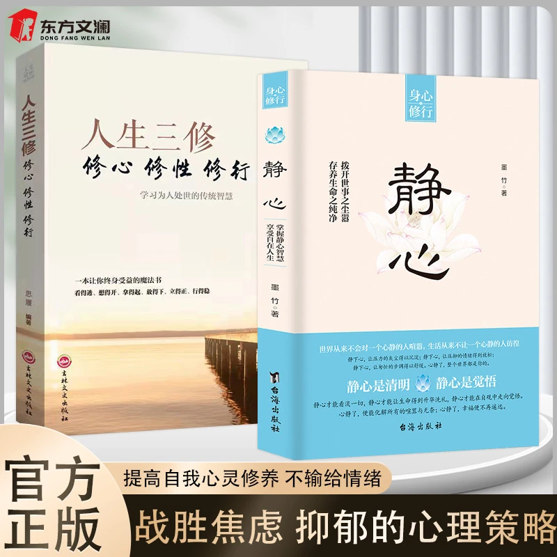 静心战胜焦虑摆脱压力的心理策略心灵励志人生感悟现代智慧书籍