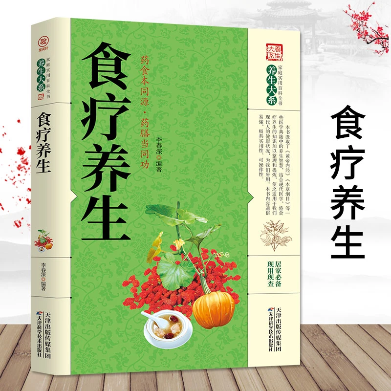 食疗养生饮食营养药膳汤膳粥膳药酒药浴药粥健康搭配中医食疗书籍