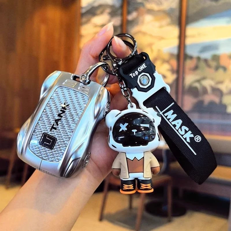 坦克300钥匙套2024款新款TANK700五百400hi4t新能源车包壳扣改装