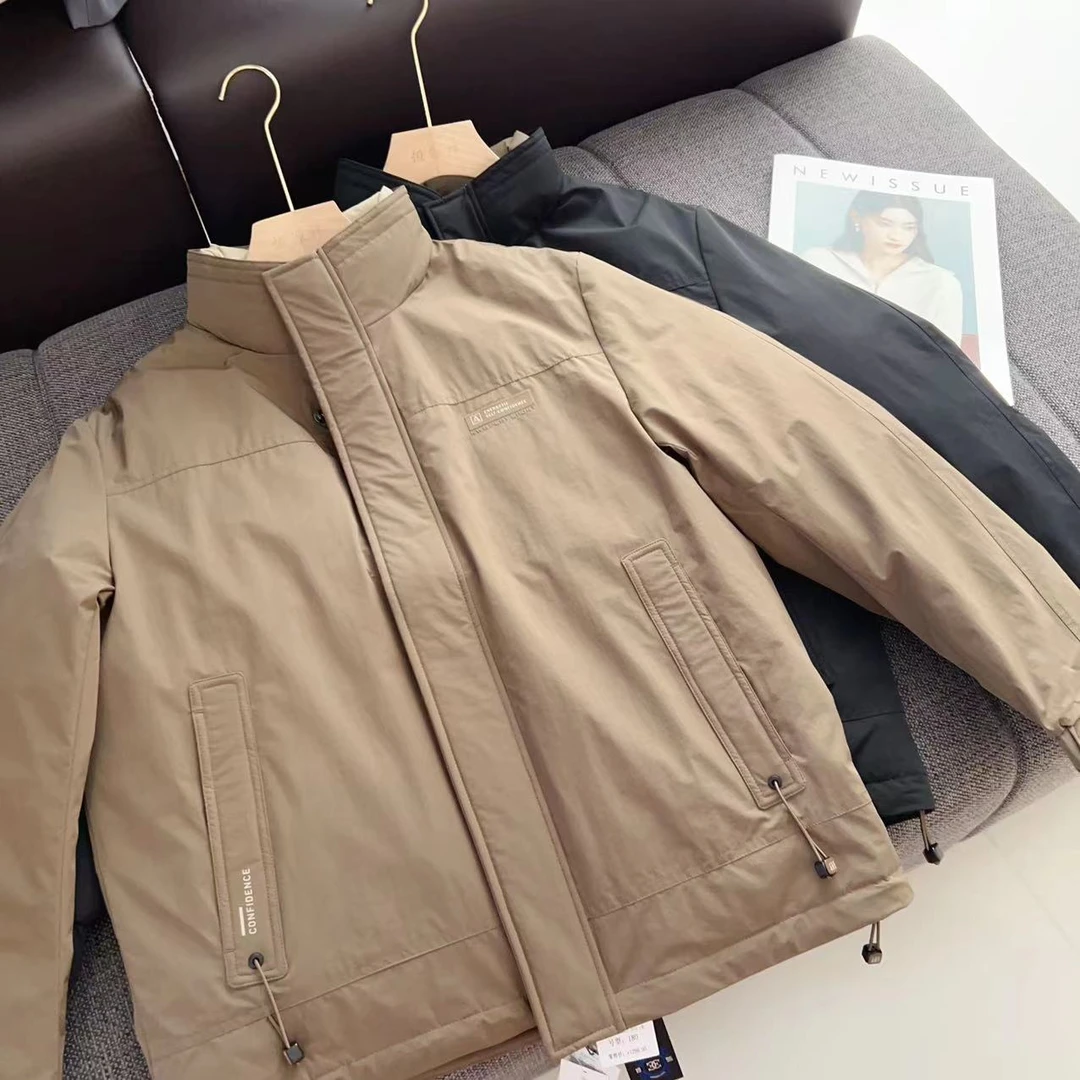 【美姐说】男士立领短款羽绒服30957