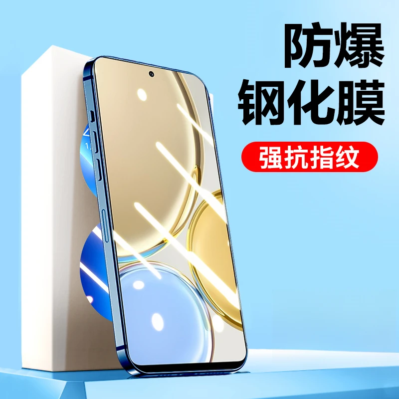适用荣耀x30/x30i全屏高清钢化膜honorX30Max抗蓝光手机屏幕保护