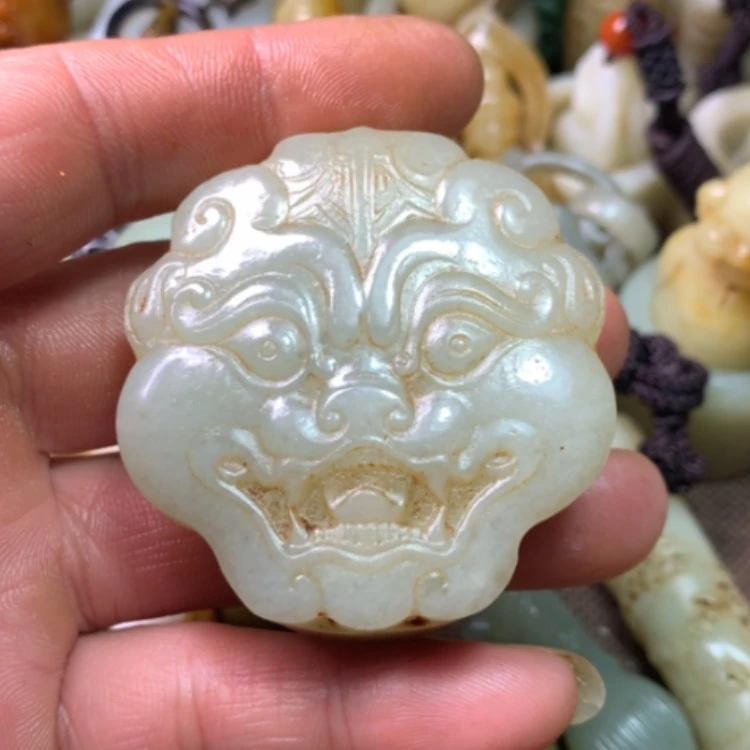 【闪购商品】和田玉挂件未镶嵌音***?