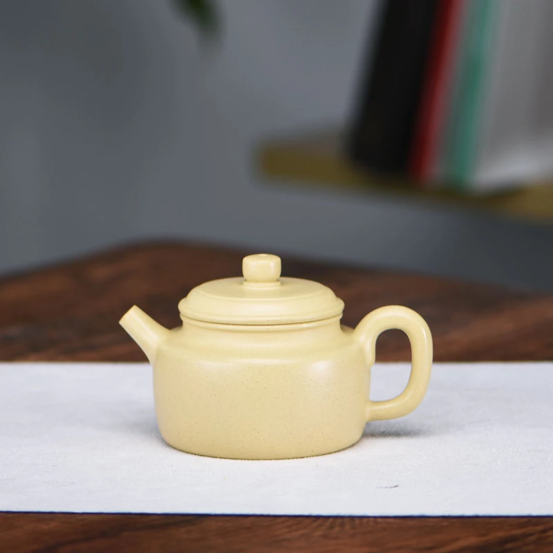 德钟壶 本绿 紫砂壶 EE紫砂140cc Y53