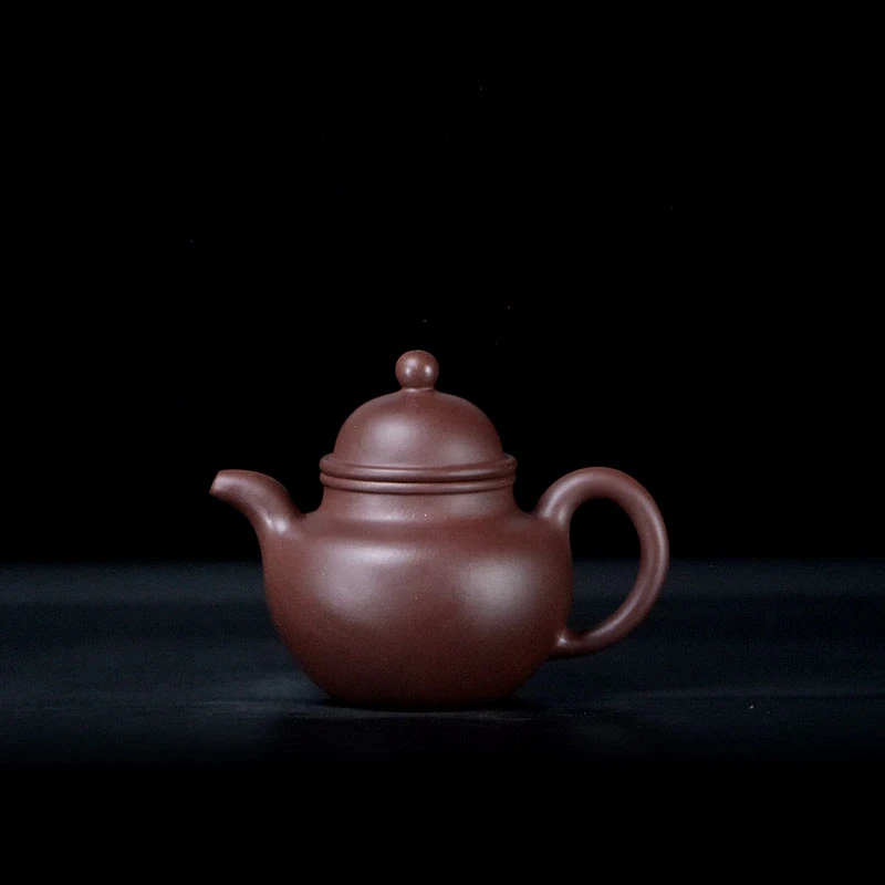 阎记抟砂 五号井底槽清 掇球壶 EE宜兴紫砂S9 1016 18