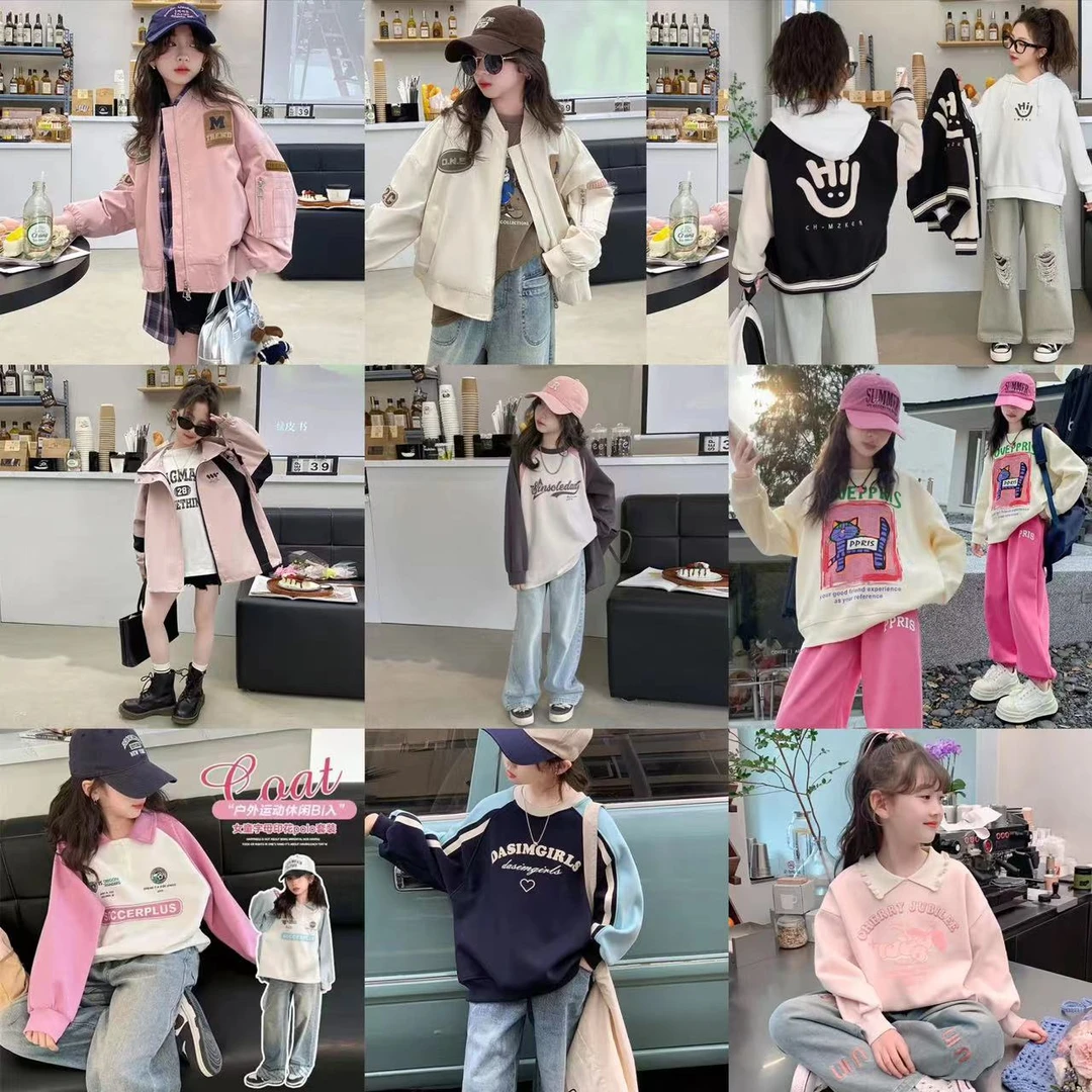 如初【B601~】开播断码女中大童秋冬款