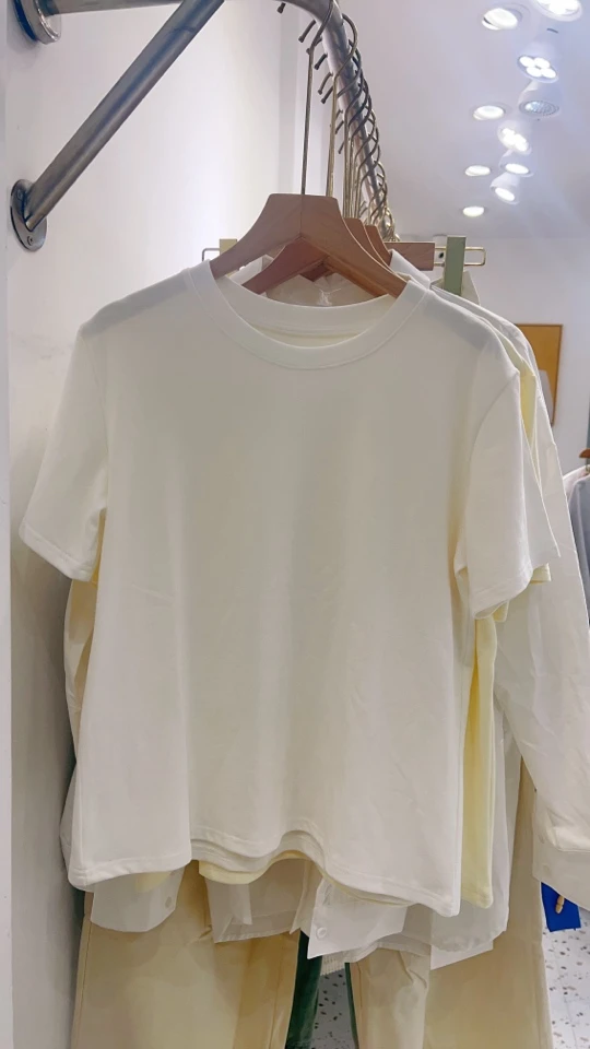 磨毛小T恤女内搭单穿