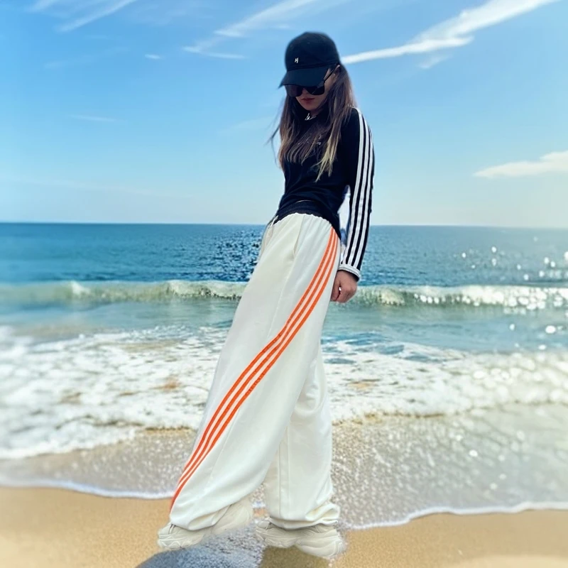 8003三条杠裤子秋款