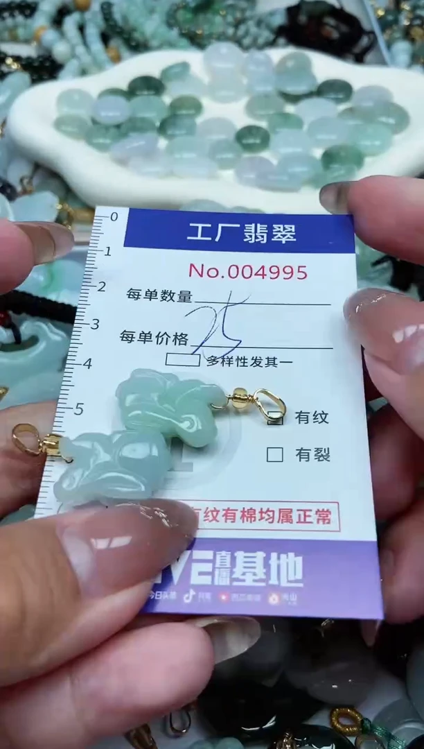 【闪购商品】翡翠吊坠(不含链)未镶嵌翡翠