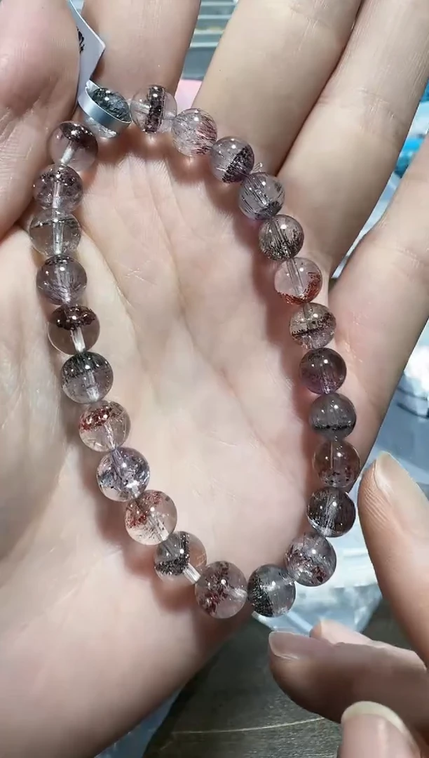 【闪购商品】水晶手链未镶嵌X1641 约7mm