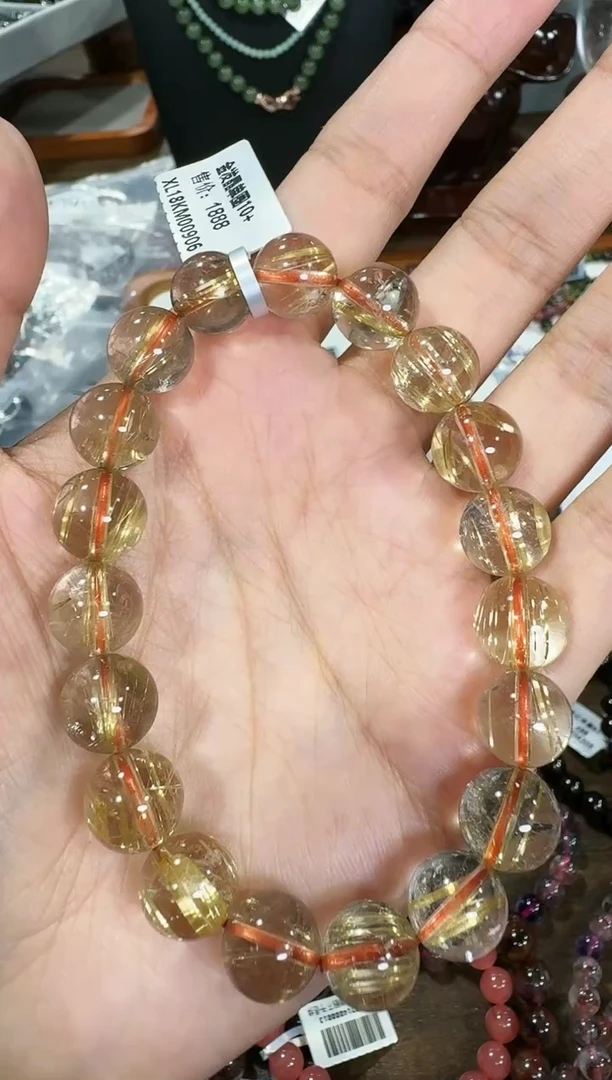 【闪购商品】水晶手链未镶嵌Y0202 约10mm