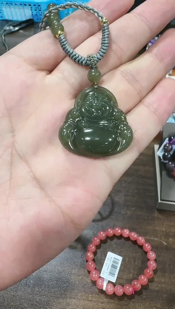 【闪购商品】和田玉吊坠(赠链)未镶嵌匝200 多样性发一件