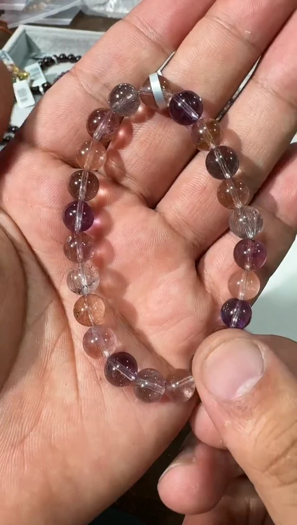 【闪购商品】水晶手链未镶嵌匝0738   8mm