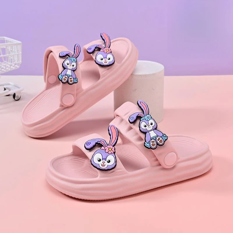 儿童拖鞋2025新款卡通公主女童女宝宝凉拖鞋女孩小孩室内软底防滑