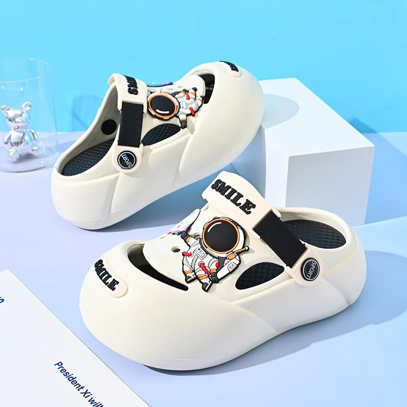 洞洞鞋男童拖鞋儿童夏季男孩防滑外穿宝宝中大童沙滩鞋室内凉拖鞋