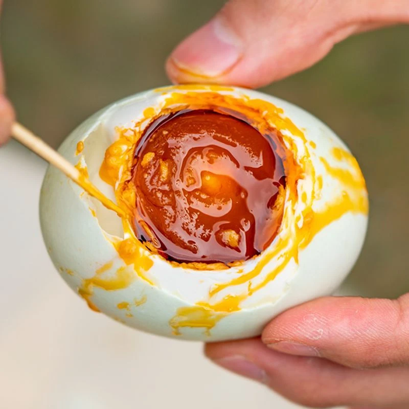 北部湾红树林烤海鸭蛋特大号正宗红心流油熟咸鸭蛋红泥特产批发