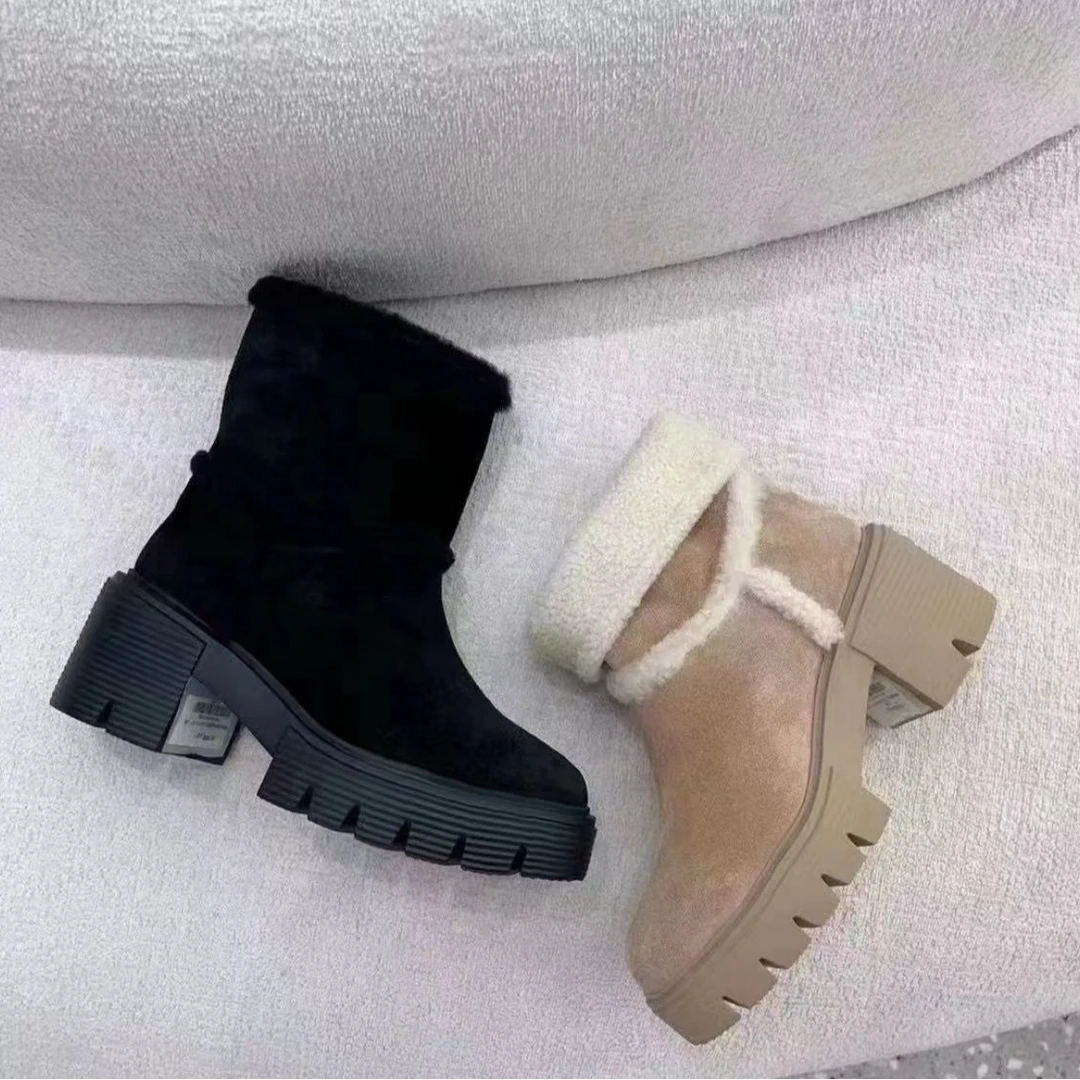 【哈尔滨SW】LENNOX BOOTIE磨砂皮/剪羊毛短靴