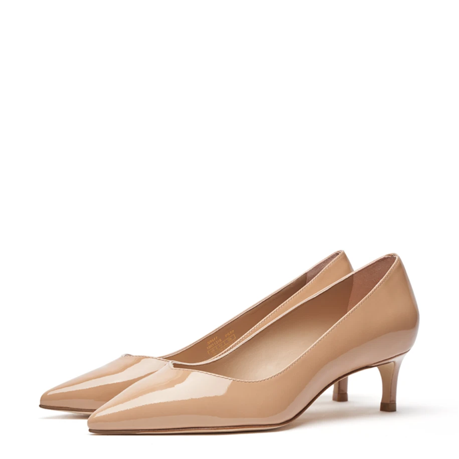 StuartWeitzman【商场同款】SW ANNY 50五十度裸漆皮高跟鞋