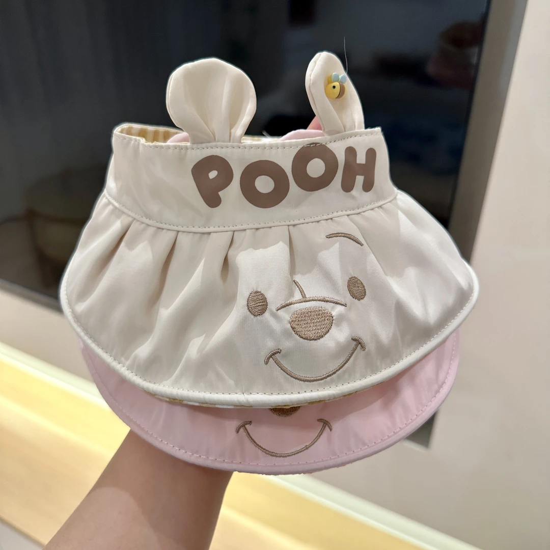 婴幼儿帽子夏季遮阳空顶帽宝宝超萌透气薄款防晒男女童沙滩太阳帽