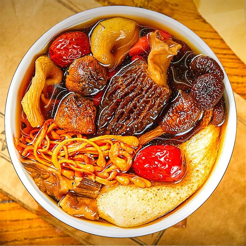 林尚品 七彩菌汤包炖鸡汤料包菌菇汤料包煲汤材料云南干货炖汤食