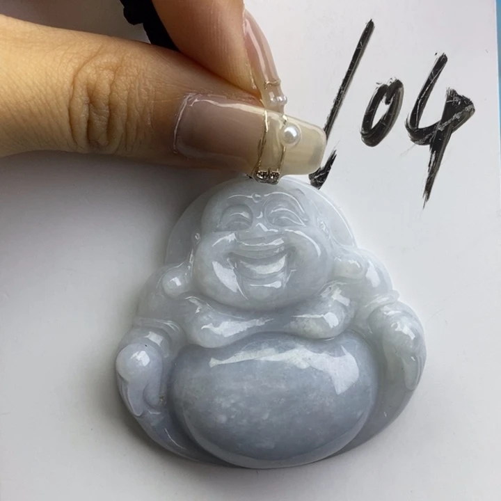 翡翠颈饰未镶嵌佛公