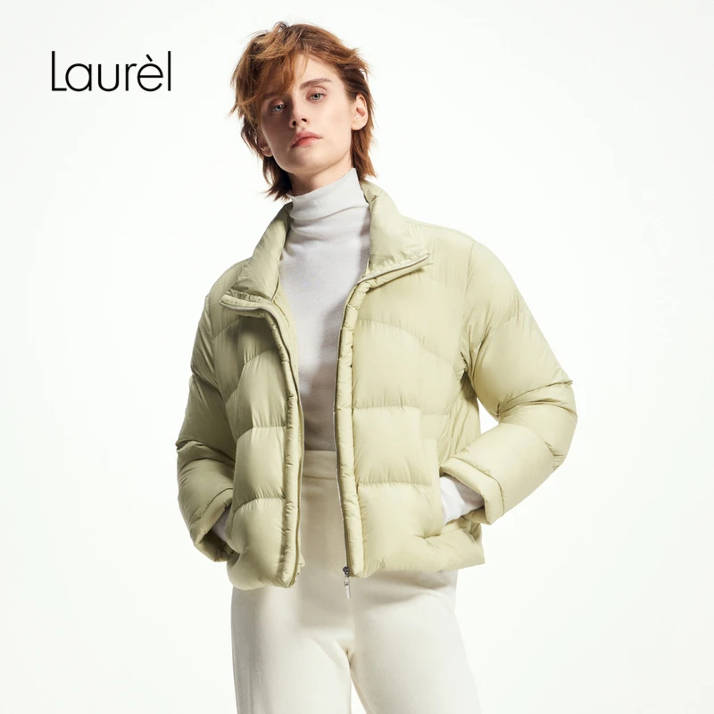 Laurel早秋新款轻羽绒服外套女LWD353L00100