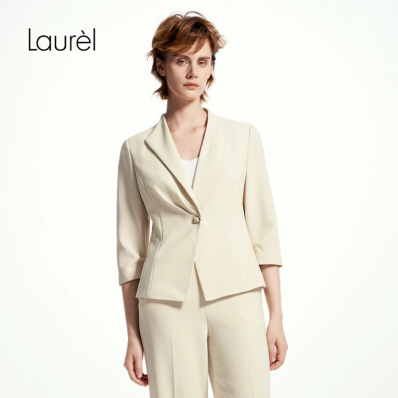 Laurel25春新款职业气质西装女LWD361T00500