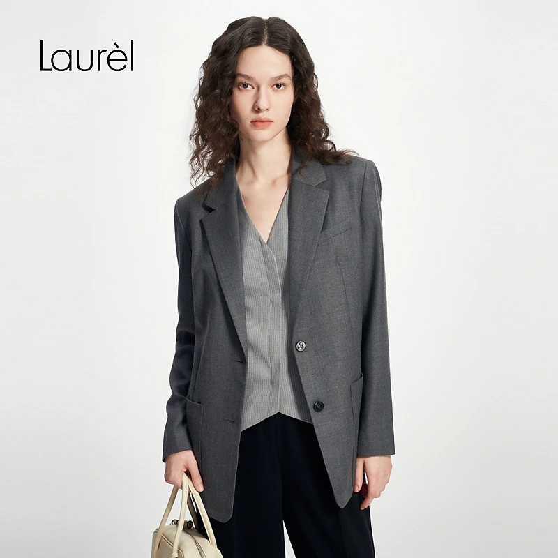 Laurel劳芮冬新款职场通勤西装女LWD343T05500
