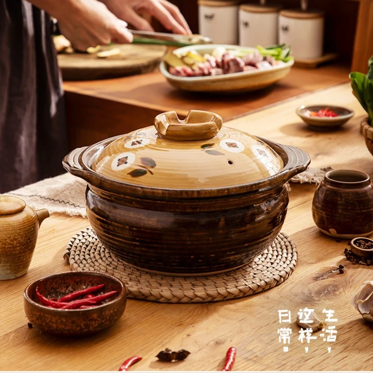 砂锅土锅煲仔饭砂锅燃气耐高温炖汤锅