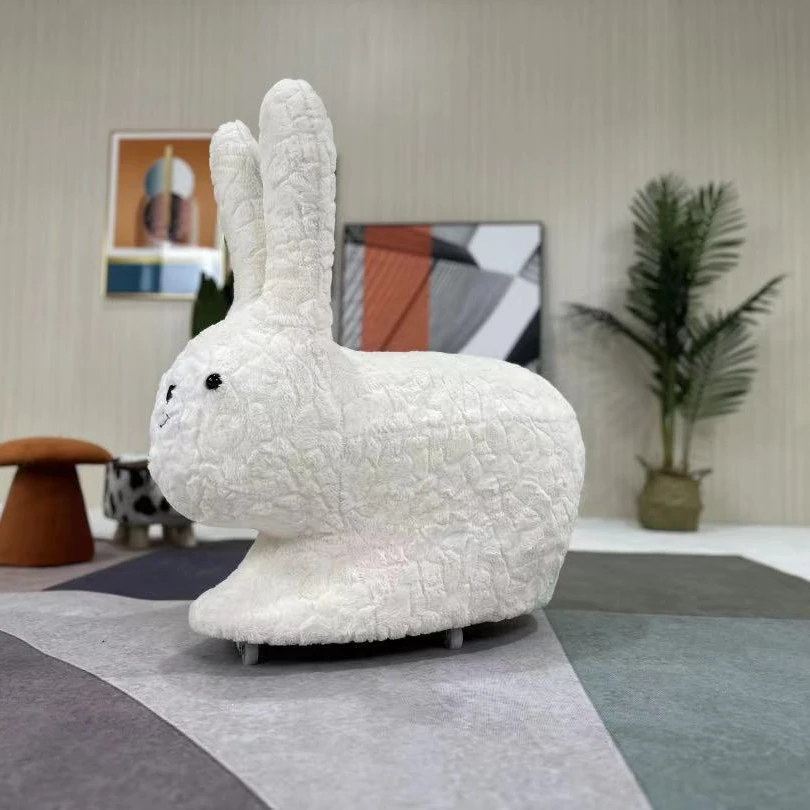 可爱棉绒小萌兔椅子儿童女生