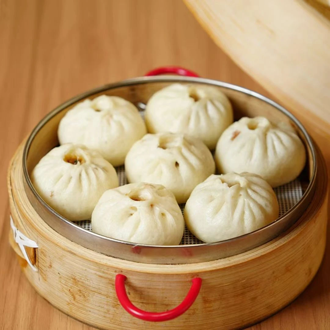 【会员兑换】榕树下·老面黑猪肉小笼包20个/袋冷鲜肉早餐儿童