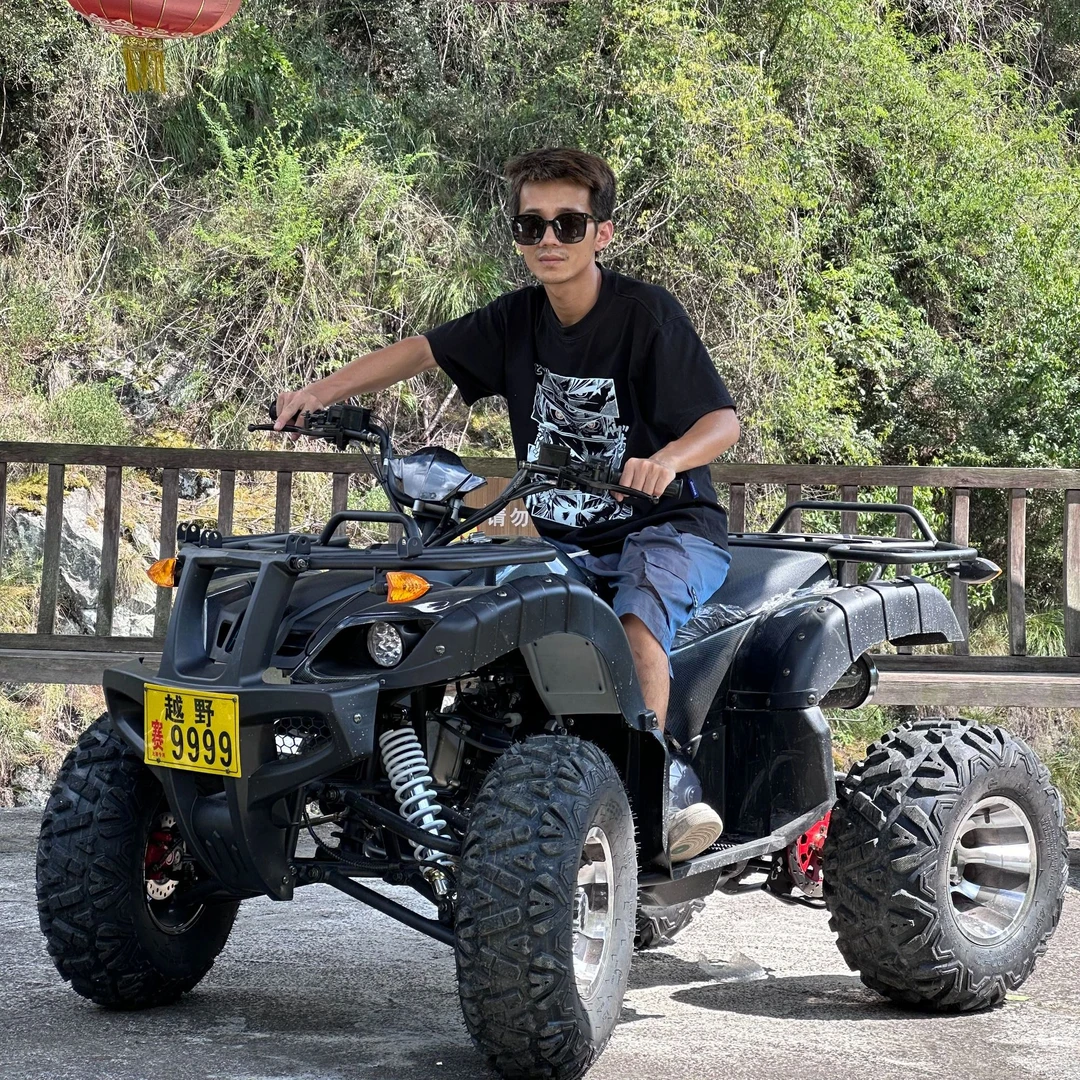 公牛越野沙滩车200CC户外越野爬坡拉货雪地沙漠承重600斤超大马力