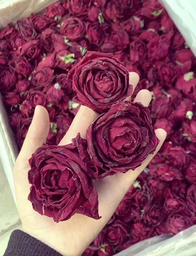 娟娟带你赶大集【重瓣玫瑰】下山货