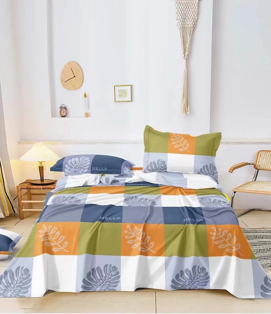 床单2m*2.4m-叶梦格调（粗布）加厚