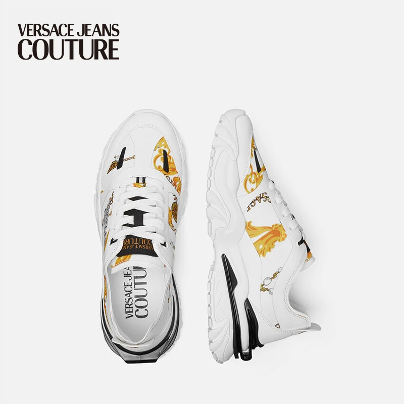 VERSACE JEANS COUTURE 男士TRAIL TREK CHAIN COUTURE运动鞋