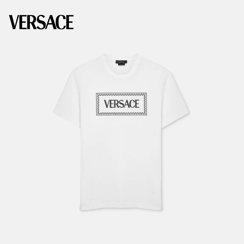 VERSACE/范思哲 男士T恤时尚圆领短袖上衣