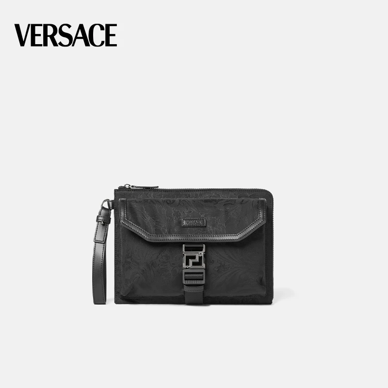 VERSACE/范思哲 Neo Nylon提花手拿包