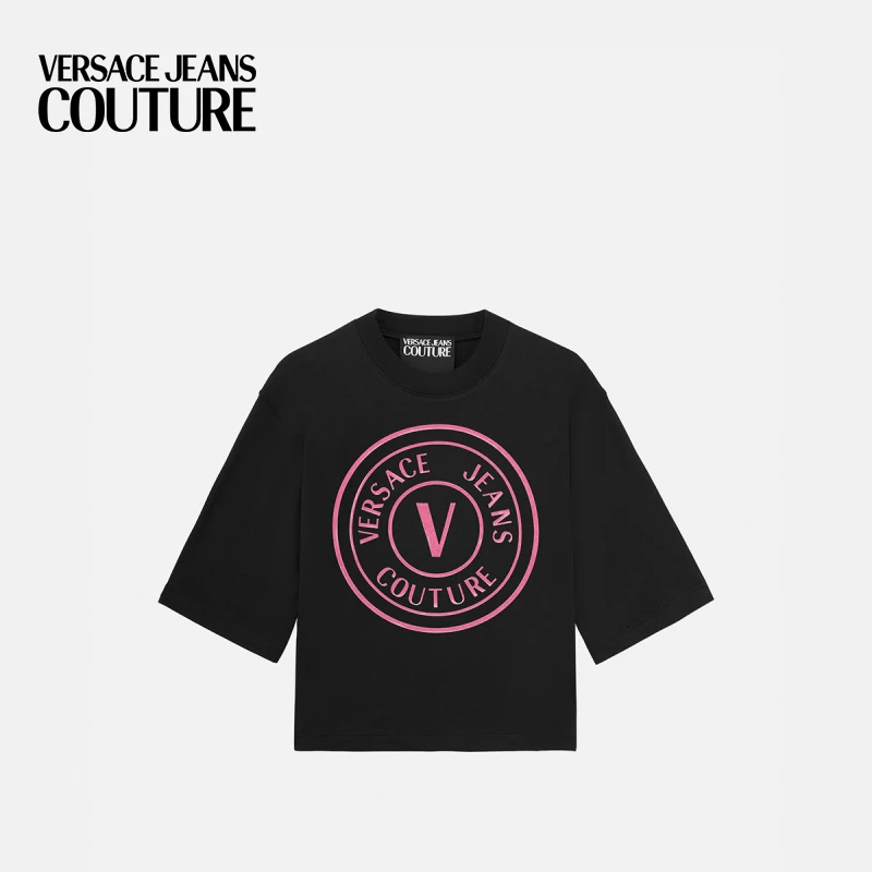 VERSACE JEANS COUTURE 女士V-Emblem T恤