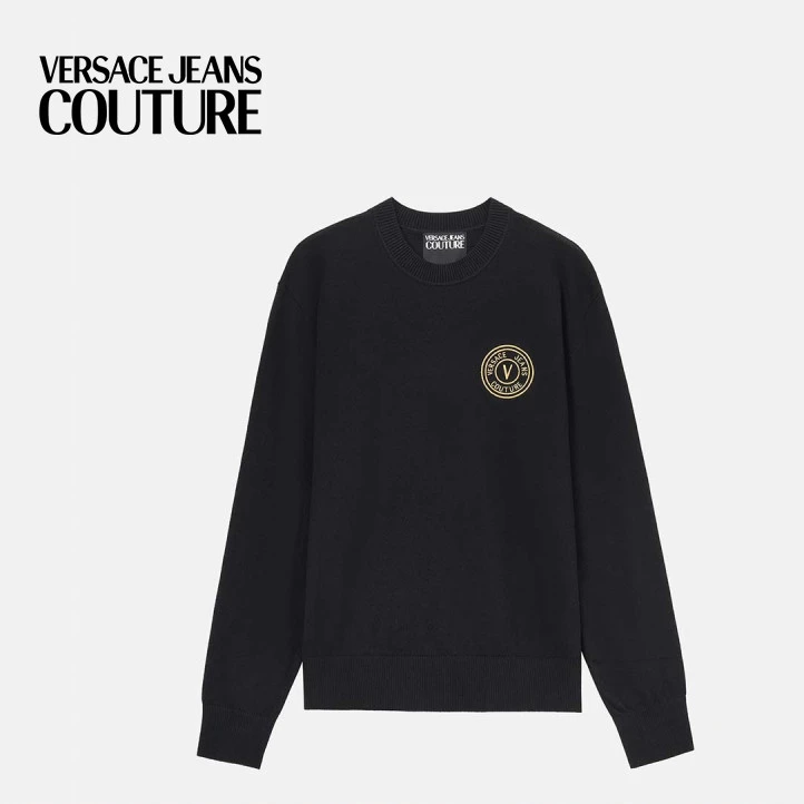 VERSACE JEANS COUTURE V-Emblem套头衫