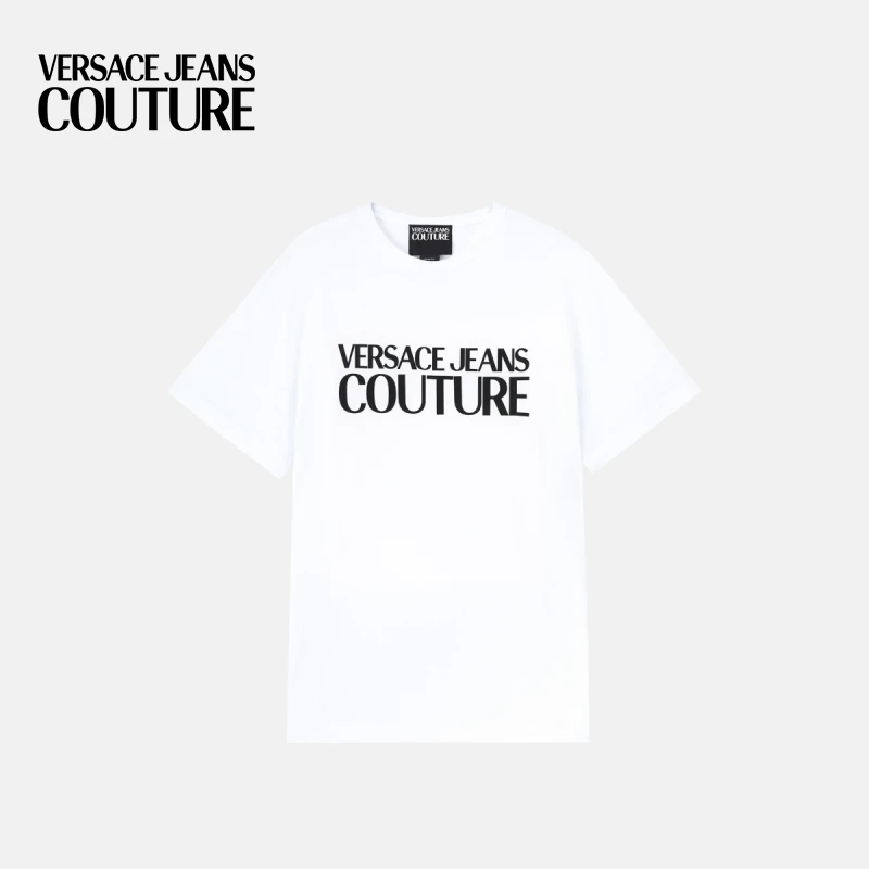VERSACE JEANS COUTURE 男士Logo T恤