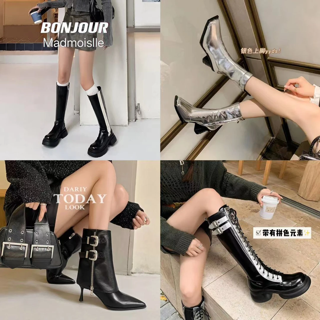 【时装精品手工真皮女鞋】2023新款工厂源头设计师品用心缔造ins