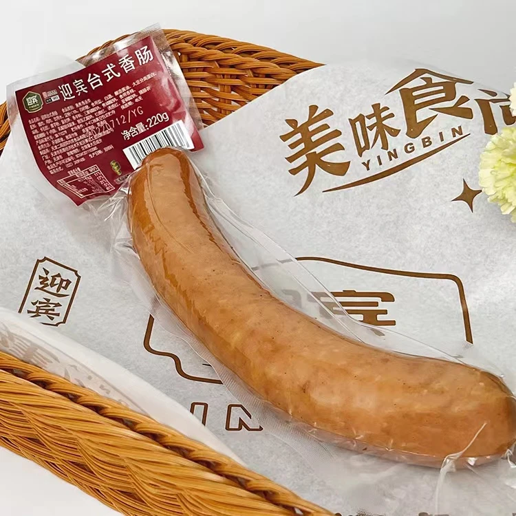 迎宾【台式肠】天津老味传统风味肠220g*1根