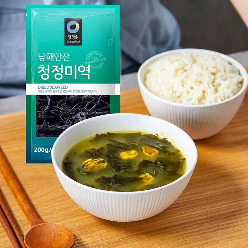 【律哥推荐】韩国进口清净园海带裙带菜200克营养干净凉拌美味