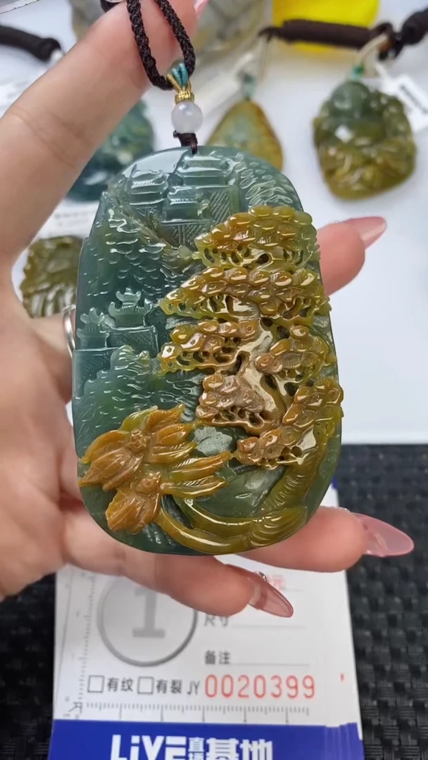 【闪购商品】翡翠颈饰未镶嵌