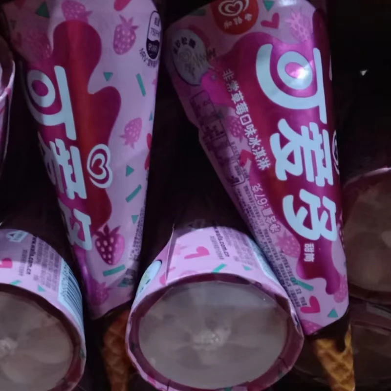 和露雪可爱多脆筒6种口味可搭配3支